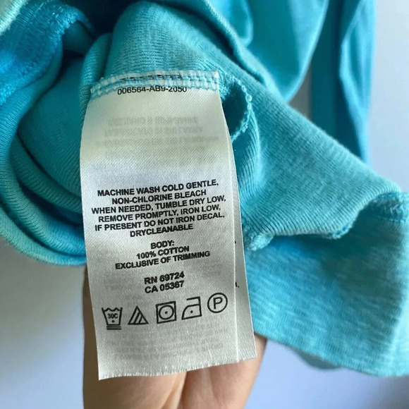 COLUMBIA Heathered Blue 100% Cotton Longsleeve Rocky Ridge Hooded Shirt Sz M - Picture 13 of 15